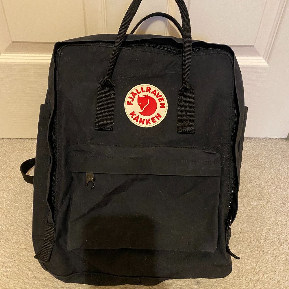 Fjallraven Kanken Black Backpack